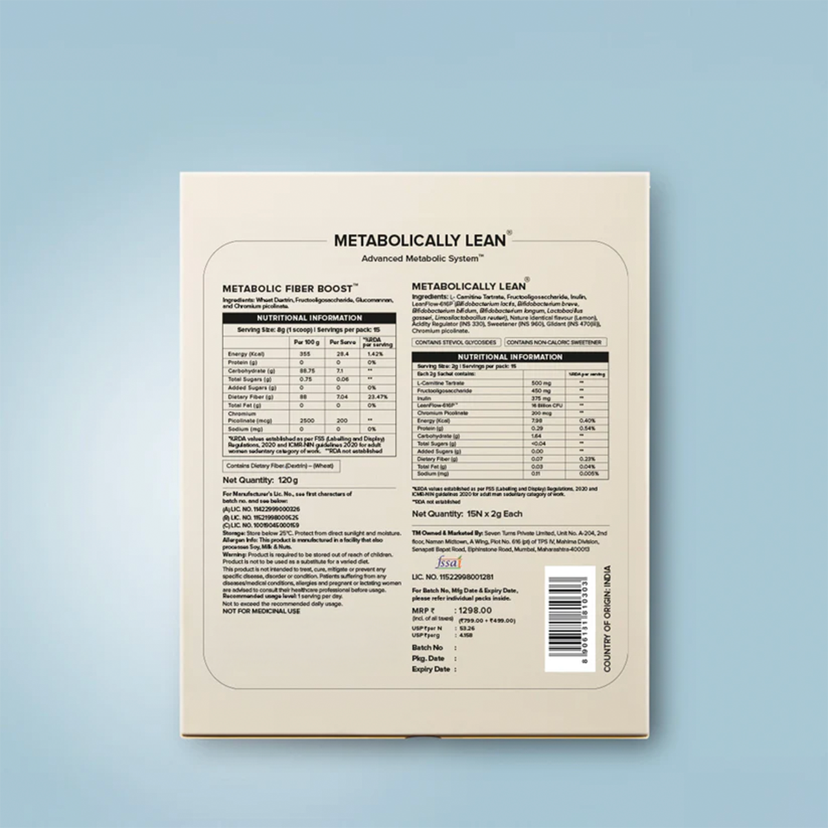 LOZORN Metabolically Lean | Weight Management